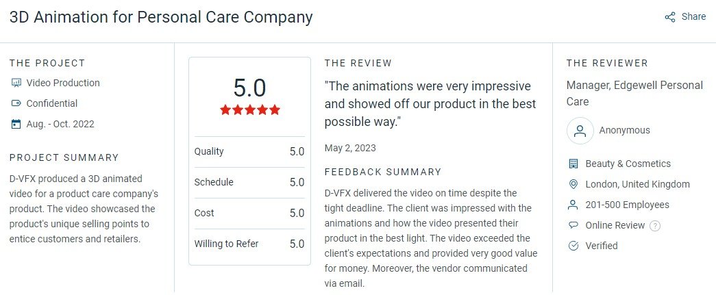 E-commerce product video